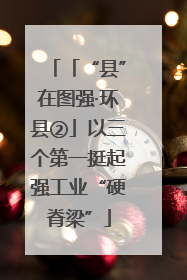 「“县”在图强·环县②」以三个第一挺起强工业“硬脊梁”
