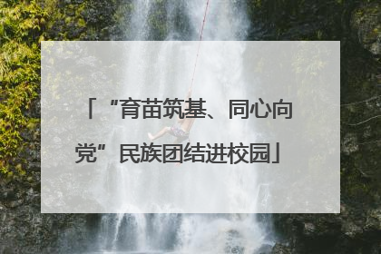 “育苗筑基、同心向党”民族团结进校园