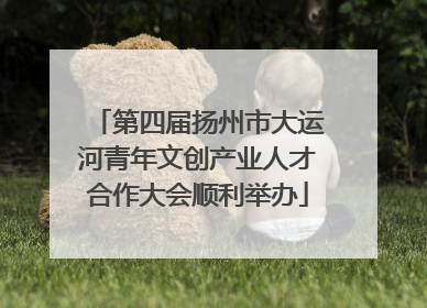 第四届扬州市大运河青年文创产业人才合作大会顺利举办