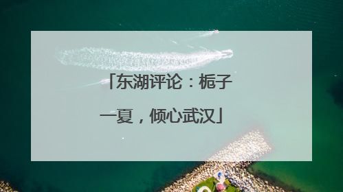 东湖评论：栀子一夏，倾心武汉