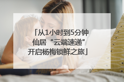 从1小时到5分钟 仙居“云端速递”开启杨梅锁鲜之旅