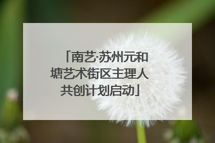 南艺·苏州元和塘艺术街区主理人共创计划启动