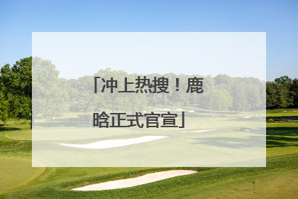 冲上热搜！鹿晗正式官宣
