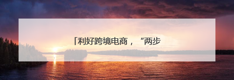 利好跨境电商，“两步申报”新模式落地宁波