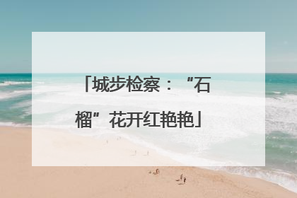城步检察：“石榴”花开红艳艳
