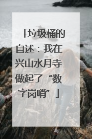 垃圾桶的自述：我在兴山水月寺做起了“数字岗哨”