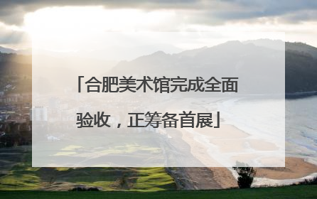 合肥美术馆完成全面验收，正筹备首展