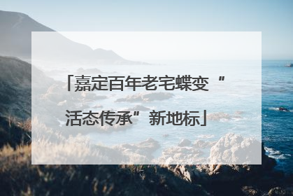 嘉定百年老宅蝶变“活态传承”新地标