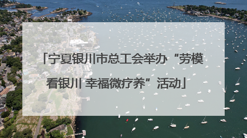 宁夏银川市总工会举办“劳模看银川 幸福微疗养”活动