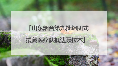 山东烟台第九批组团式援藏医疗队抵达聂拉木