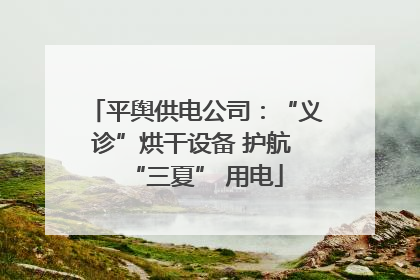 平舆供电公司：“义诊”烘干设备 护航 “三夏” 用电