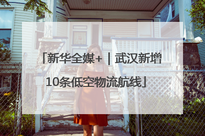 新华全媒+｜武汉新增10条低空物流航线