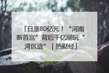 日涨80亿元！“河南新首富”背后千亿潮玩“湾区造”｜热财经