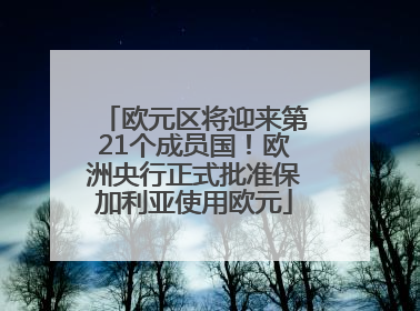 欧元区将迎来第21个成员国！欧洲央行正式批准保加利亚使用欧元
