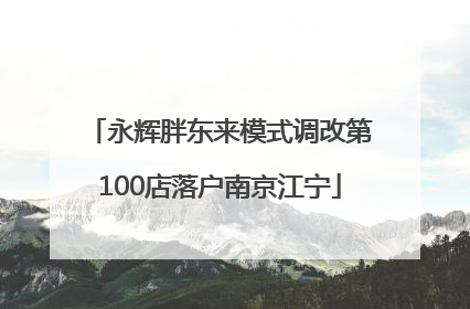 永辉胖东来模式调改第100店落户南京江宁