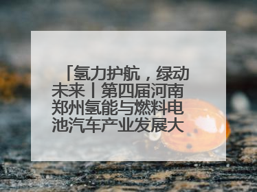 氢力护航，绿动未来丨第四届河南郑州氢能与燃料电池汽车产业发展大会启幕