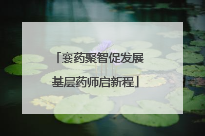 襄药聚智促发展 基层药师启新程