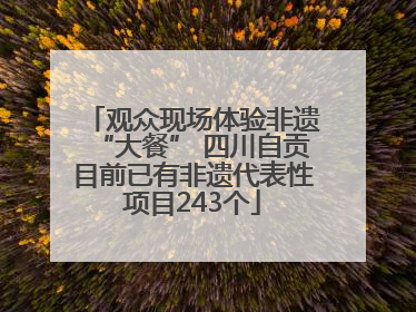 观众现场体验非遗“大餐” 四川自贡目前已有非遗代表性项目243个
