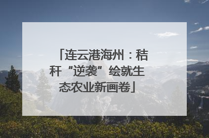 连云港海州：秸秆“逆袭”绘就生态农业新画卷