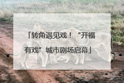转角遇见戏！“开福有戏”城市剧场启幕