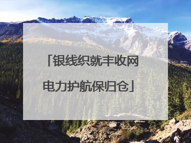 银线织就丰收网 电力护航保归仓