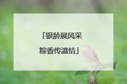 银龄展风采 粽香传温情