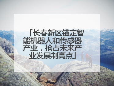 长春新区锚定智能机器人和传感器产业，抢占未来产业发展制高点