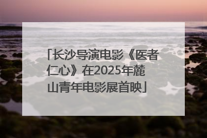 长沙导演电影《医者仁心》在2025年麓山青年电影展首映