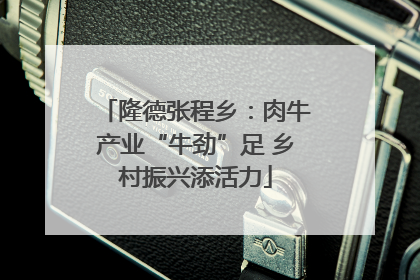 隆德张程乡：肉牛产业“牛劲”足 乡村振兴添活力