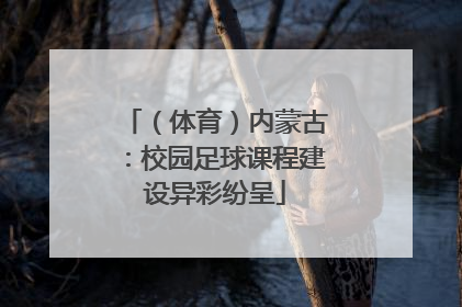 （体育）内蒙古：校园足球课程建设异彩纷呈