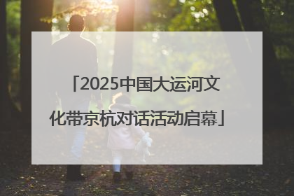 2025中国大运河文化带京杭对话活动启幕