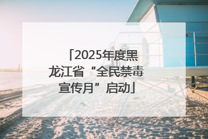 2025年度黑龙江省“全民禁毒宣传月”启动