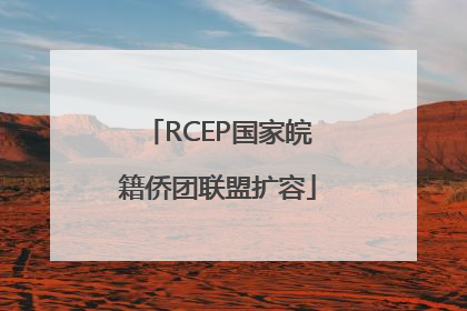 RCEP国家皖籍侨团联盟扩容